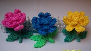 3D Růže Z Gumiček