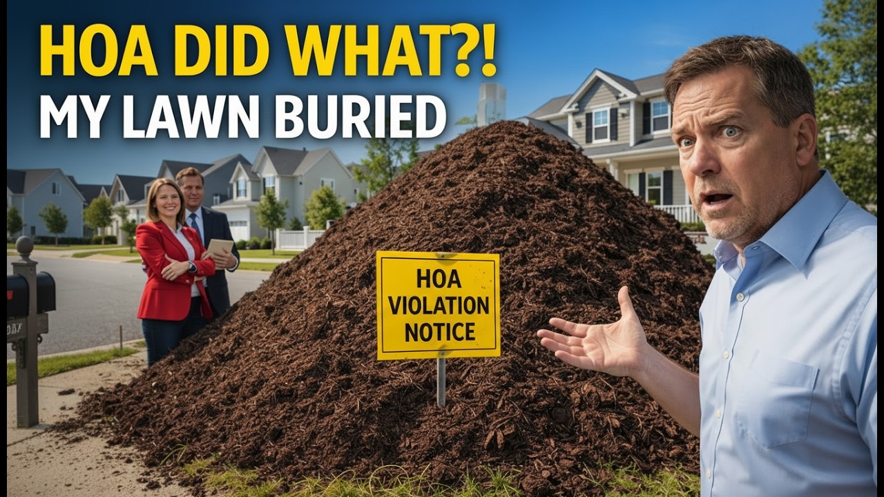 HOA President Buried My Lawn With 40 Yards of Mulch — Then the Lawsuit Started