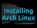Installing Arch Linux