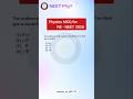 Physics MCQ for Re-NEET 2026#Shorts