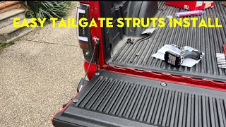 99-06 Silverado tailgate strut installation