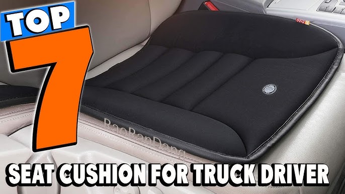 Elmara Truck Seat Cushion for Truck Driver Back Pain – Truck Driver Se
