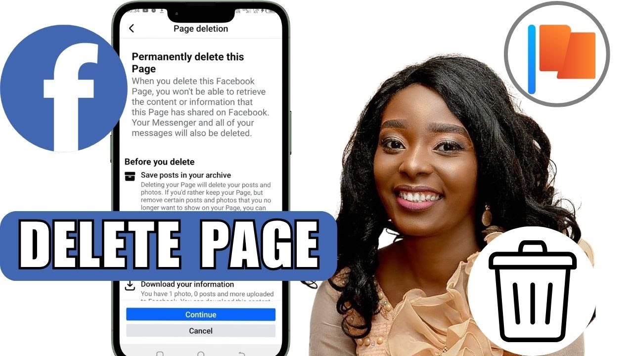 How To Delete A Facebook Page Permanently - YouTube