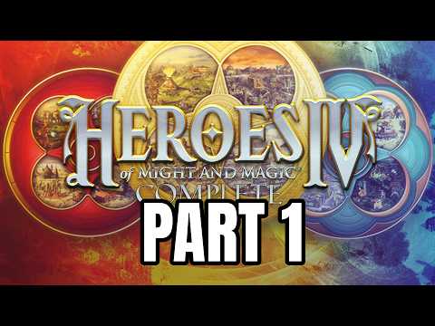 Heroes 4 Playthrough 16, Part 1 ( Map : Life Campaign : Drawing the Blade )