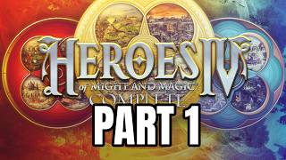 Heroes 4 Playthrough 16, Part 1 ( Map : Life Campaign : Drawing the Blade )