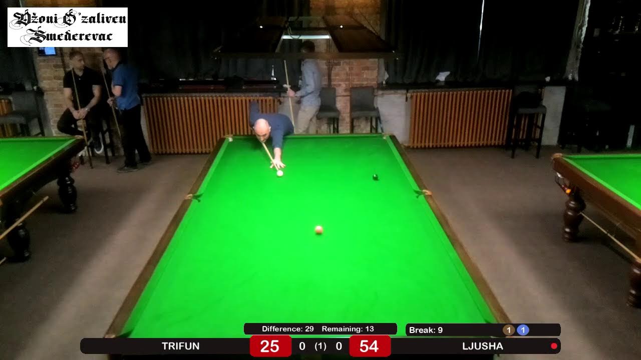 Mister S - Snooker Table 2 Live