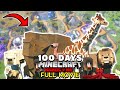 I Spent 100 DAYS Building a ZOO In Hardcore MINECRAFT | Full Movie