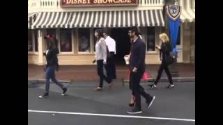 Christina Aguilera in Disneyland (May 17th)