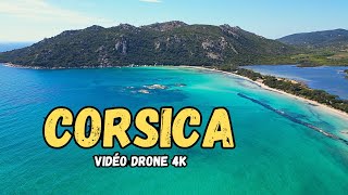 CORSICA - Corse du Sud - Entre Montagnes et Plages | Vidéo Drone | 4K