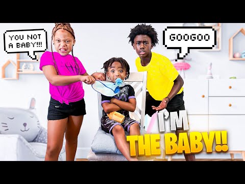 BOY PRETENDS HE’S A BABY 👶🏽family gets upset 😡🤯