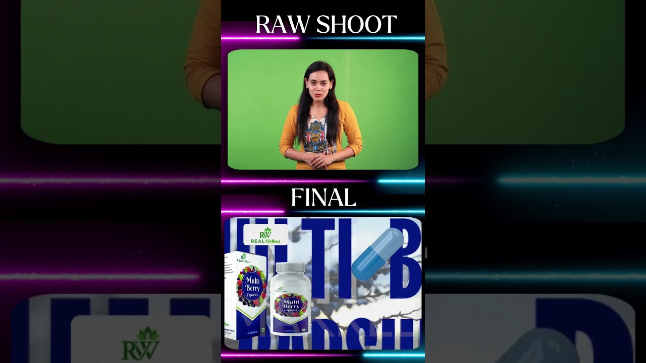 Embrace the process: raw footage ➡️ final reveal! 🌟