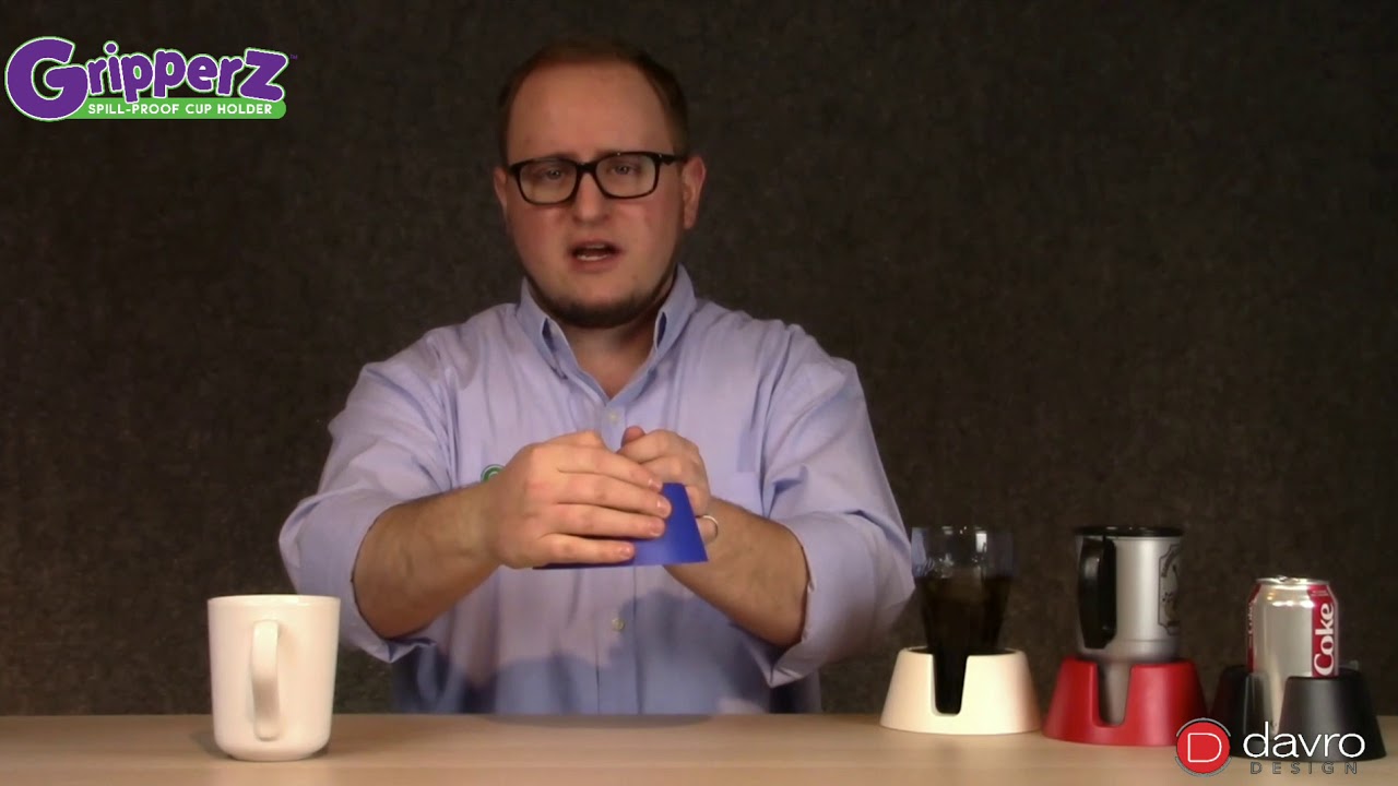 Gripperz Cup Holder Demo YouTube