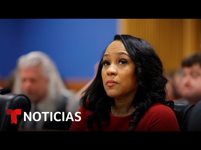 Analizan solicitud de Trump de apartar a la fiscal Fani Willis del caso de interferencia electoral