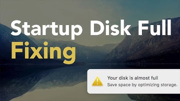Startup Disk Full Fixer - Clean Up your Mac from Junk Files