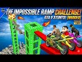 SHINCHAN AND FRANKLIN TRIED THE IMPOSSIBLE SQUARE SPIRAL SPEED BOOSTER ROAD CHALLENGE GTA 5 GAMING 