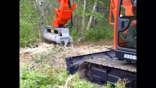 FAE Forestry Mulcher Kubota KX 80