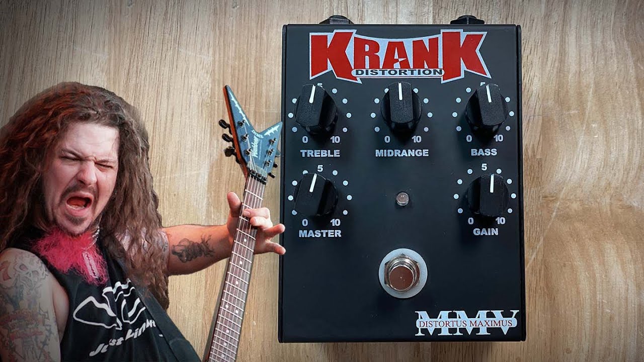 KRANK DISTORTUS MAXIMUS DISTORTION PEDAL