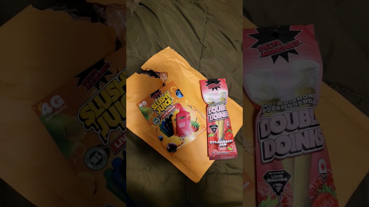 Delta munchies package arrived!🍃💨