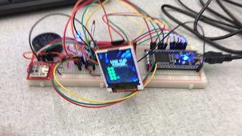 Graphic Equalizer using MSGEQ7 and uLCD MP3 Player