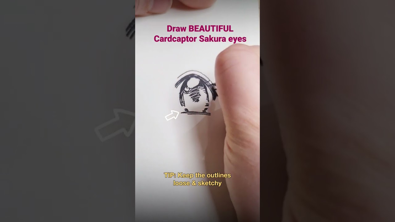Draw BEAUTIFUL Cardcaptor Sakura manga eyes!