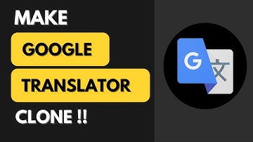 How to make a GOOGLE TRANSLATOR #clone using #GPT3