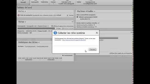 Collect sysinfo Acronis Backup pour VMware