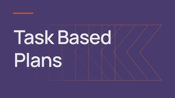 Kantata SX (Feature) – Task Based Plans