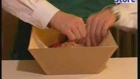 3D Object Framing with Dave Woolass - Tapered Box - part 3