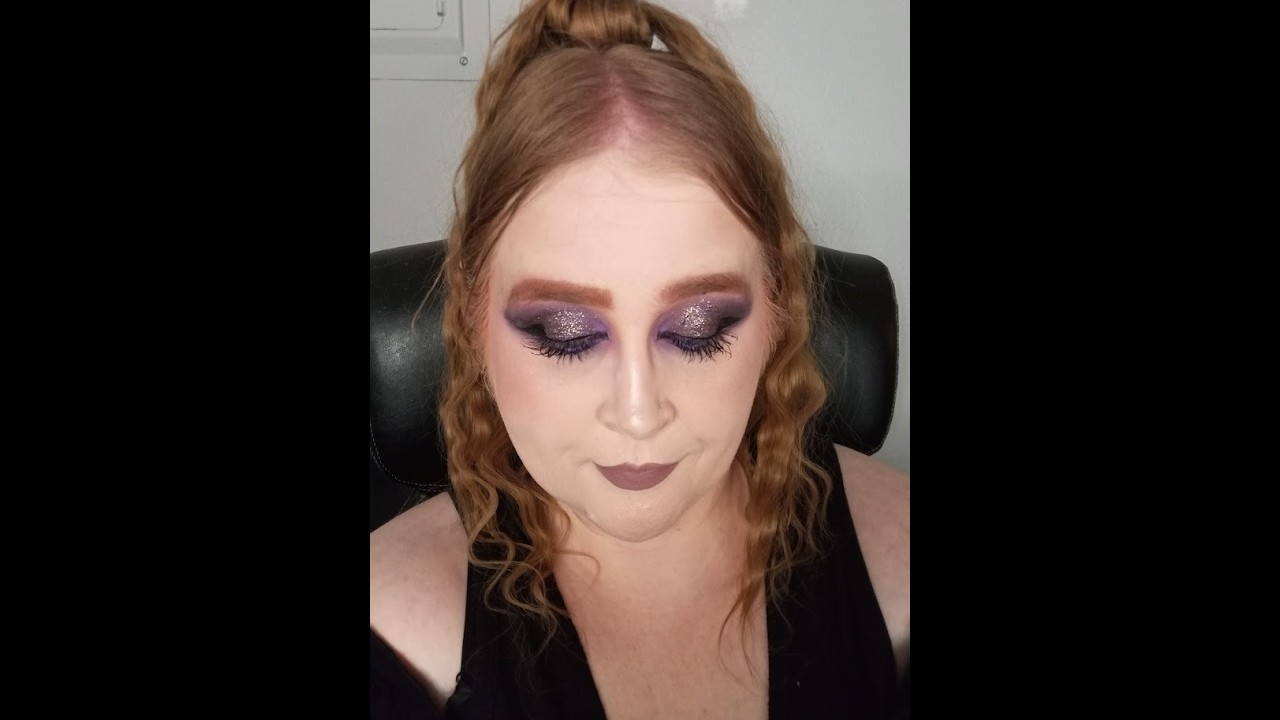 *SPARKLY* PURPLE SILVER AND GOLD NEW YEARS LOOK | FEARLESS EYESHADOW LOOKS