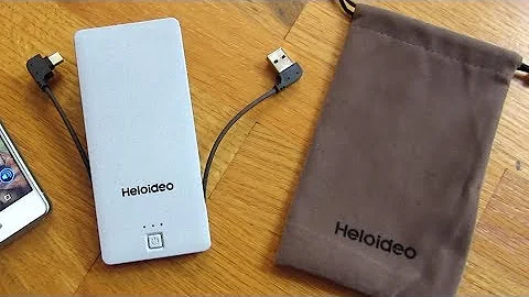 Heloideo 5000mAh USB-C All-In-One Portable Charger PowerBank