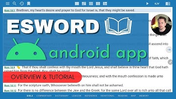 e-Sword Android app FULL Overview & Tutorial