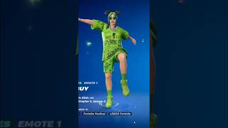 Fortnite NEW Billie Eilish Emotes!