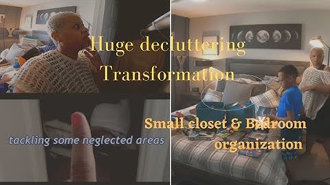 2022 SMALL CLOSET DECLUTTER WITH ME! SMALL CLOSET DEEP CLEAN DECLUTTER & ORGANIZE WITH ME