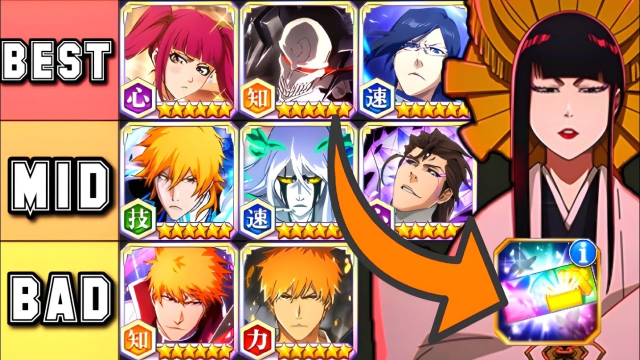 BEST CHARACTER TIER LIST!! CHOOSE A NEW 5☆ SUMMONS TICKET (2020-2024
