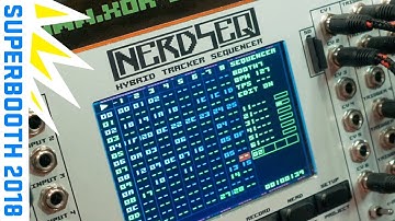 XOR Electronics NERDSEQ at #Superbooth2018