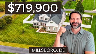 Check Out This Like New Millsboro, DE Home | Aerial Tour & Full Property Walkthrough
