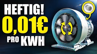 Durchbruch: Neue Super-Turbine 300% effizienter als JEDES Windrad!