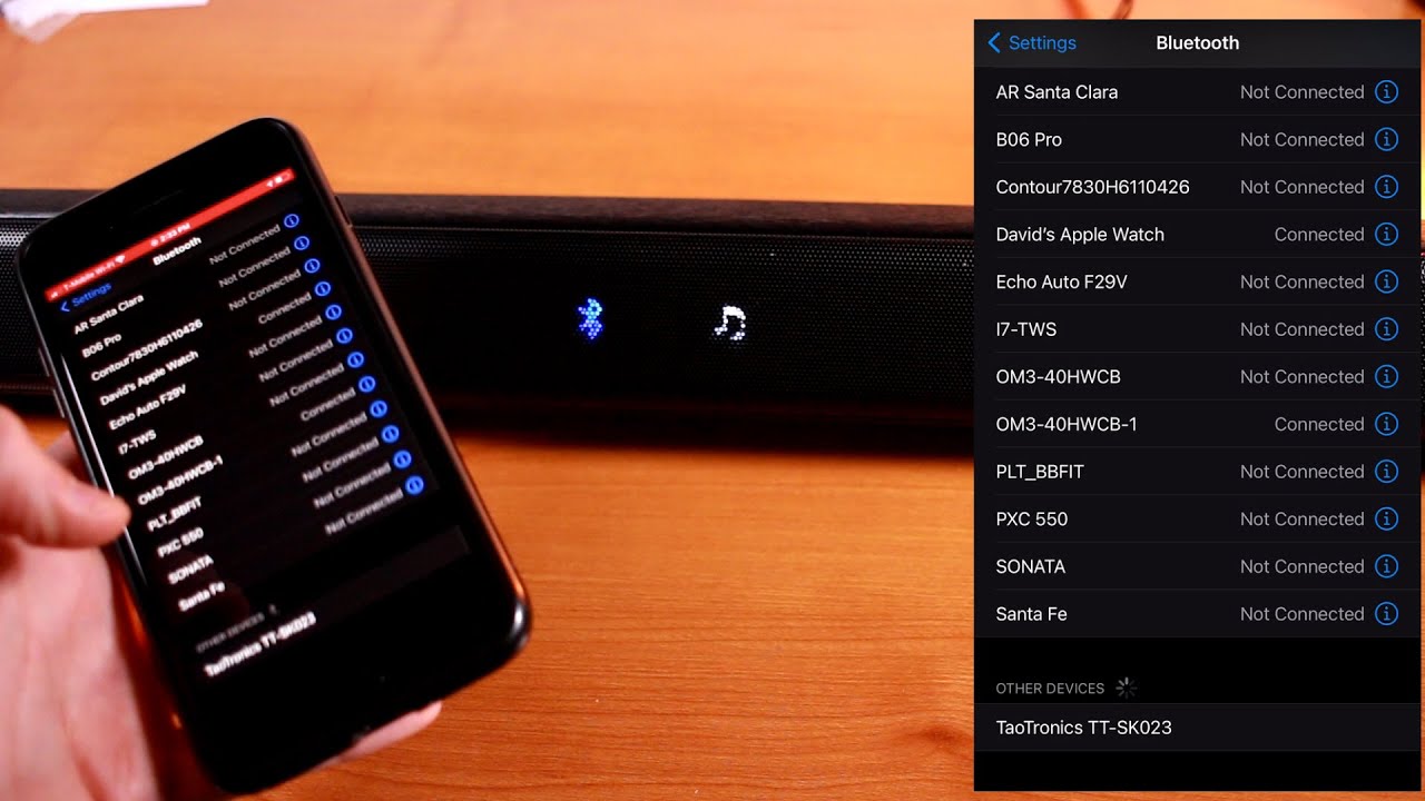 Connecting taotronics sound bar to samsung tv Clearance