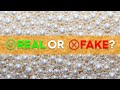 How to tell if a pearl is  real or fake