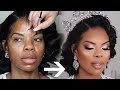 BRIDAL MAKEUP ON A CLIENT! AMAZING TRANSFORMATION!!! | FT. NATASHA DENONA BIBA PALETTE