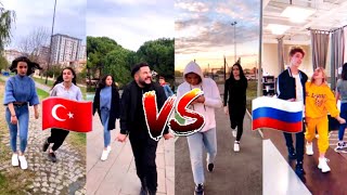 أقــوى تحــدي على تيك توك تركيا ضد روسيا من أفضــل جزء#2 challenge tik tok turkey vs russia 2020