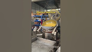 commercial automatic large gas popcorn machine #popcornmachine#popcorn #machine #snack #popcorntime
