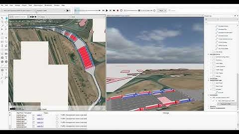 Ysleta-Zaragoza Commercial Microscopic Traffic Simulation Model