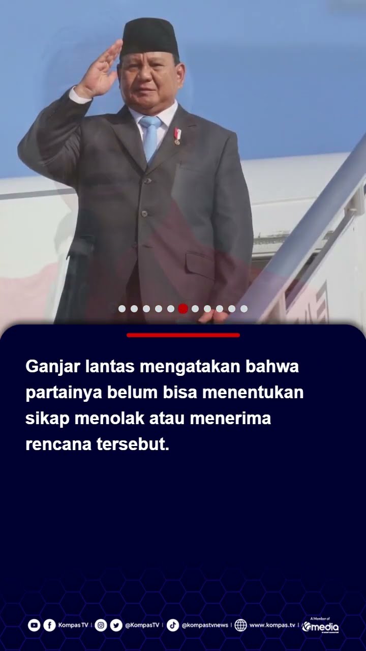 Ganjar Respons Prabowo yang Ingin Pilkada Dipilih DPRD: Jangan Buru-Buru, Dikaji Dulu #prabowo