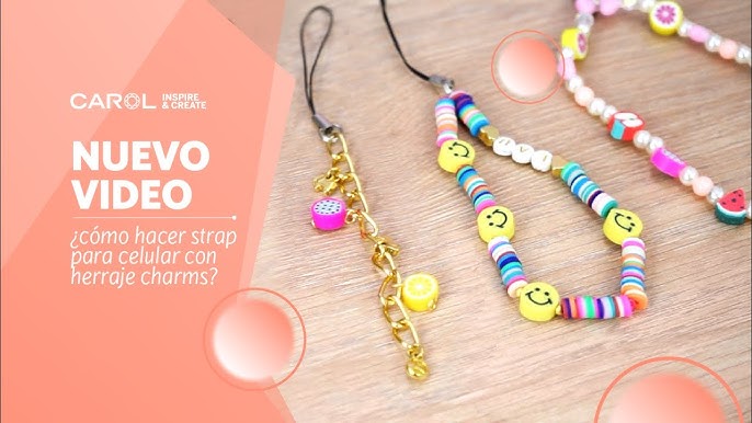 CÓMO HACER UN COLGANTE PARA CELULAR / HOW I MAKE A PHONE STRAP / OJO TURCO  Y MANO DE FÁTIMA 🧿🪬 