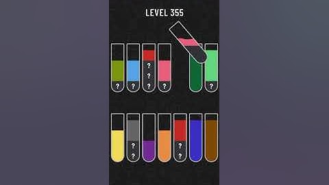 water sort puzzle level 355