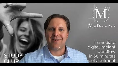 Webinar w/ Dr. Paul Fugazzotto | "Immediate digital implant workflow in 60 minutes without abutment"