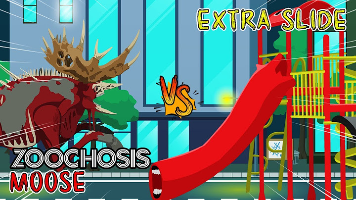 Zoochosis Moose vs Extra Slide | Monster Animation