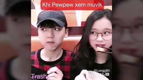 khi Pew xem muvik #2