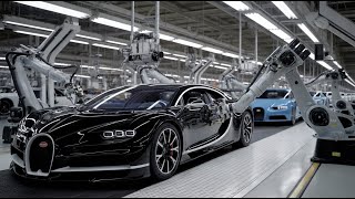 How Bugatti Chiron Is Made | Inside the $3M Hypercar Factory (Full Manufacturing Process)